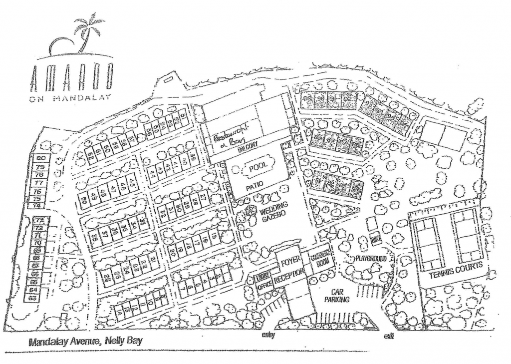 Magnetic Island Resort Features Map
